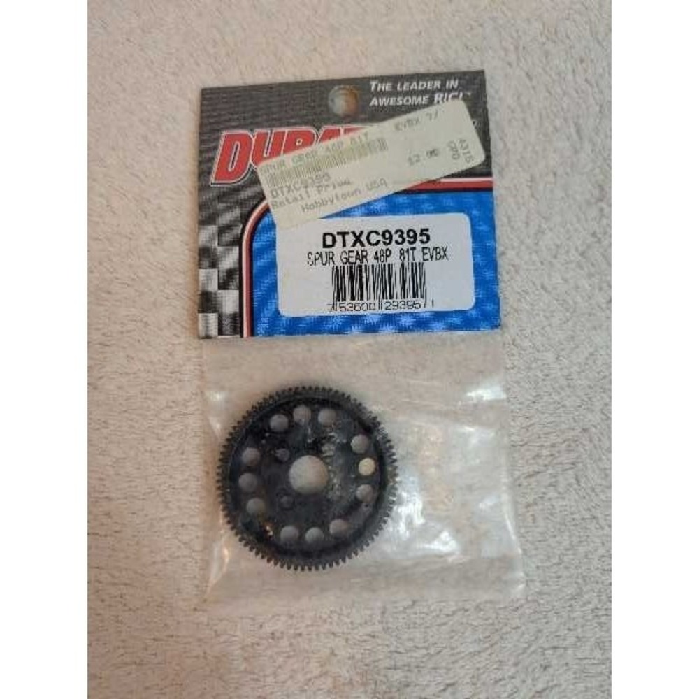 DuraTrax DTXC9395 Spur Gear 48P 81T‎ EVBX RC Car Part NIB